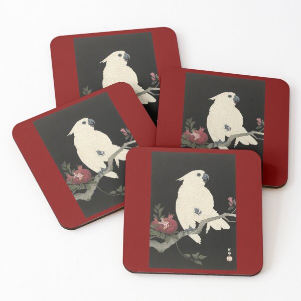 Item preview, Ohara Koson: Cockatoo and Pomegranate designed and sold by Tridentulus.