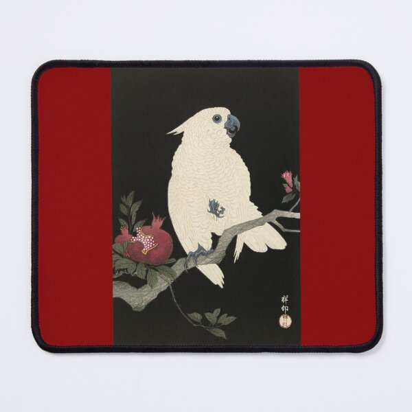 Item preview, Ohara Koson: Cockatoo and Pomegranate designed and sold by Tridentulus.