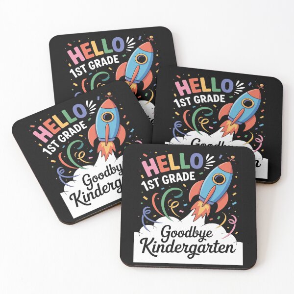 Item preview, Goodbye Kindergarten Hello First Grade 1st Graduation designed and sold by catsdothingz.