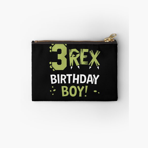 Item preview, Three Rex Birthday Boy 3rd Birthday Dinosaur Third Year Old designed and sold by CruelShadesSt.