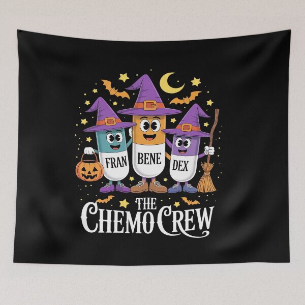 Item preview, Oncology Nurse Halloween, Nurse Squad Chemo Spooky designed and sold by katherintration.