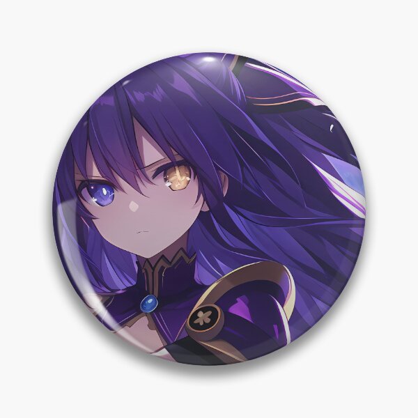 Item preview, Tohka Yatogami Date A Live Night Blade Anime Girl Waifu Purple Spirit designed and sold by Tokyonomad.