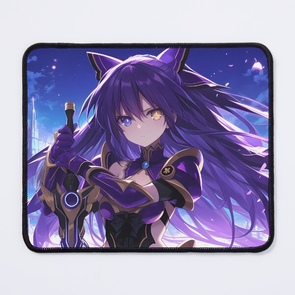 Item preview, Tohka Yatogami Date A Live Night Blade Anime Girl Waifu Purple Spirit designed and sold by Tokyonomad.