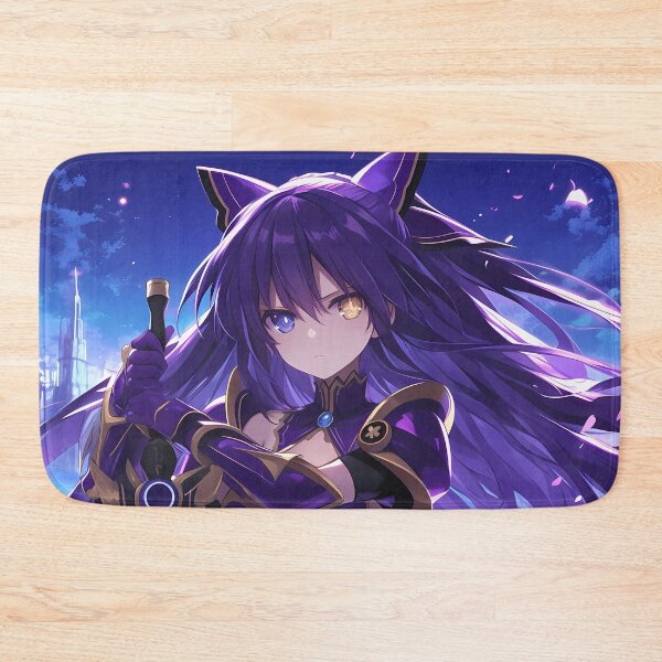 Item preview, Tohka Yatogami Date A Live Night Blade Anime Girl Waifu Purple Spirit designed and sold by Tokyonomad.