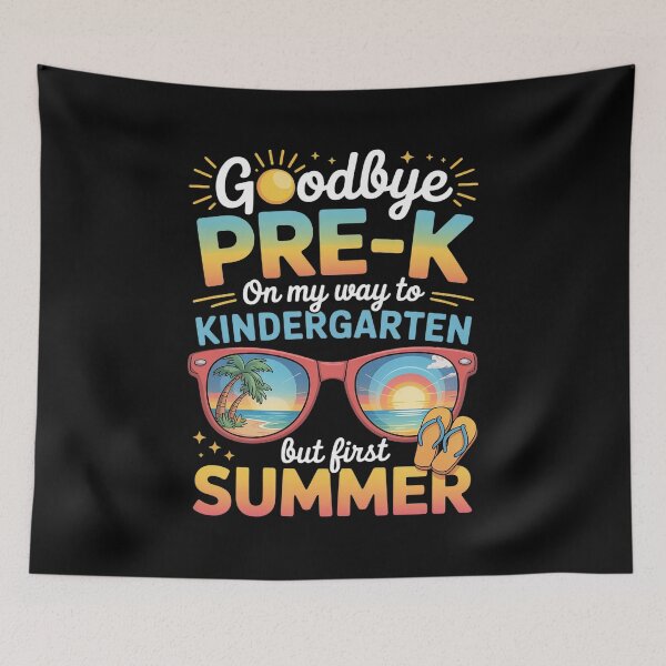 Item preview, Goodbye Pre-k Graduation To Kindergarten Hello Summer  designed and sold by catsdothingz.