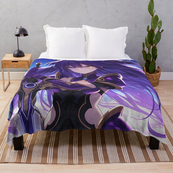Item preview, Tohka Yatogami Date A Live Night Blade Anime Girl Waifu Purple Spirit designed and sold by Tokyonomad.