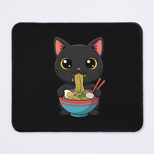 Item preview, Ramen Cat Slurp – Cute Anime Noodle Lover designed and sold by yaginoie.