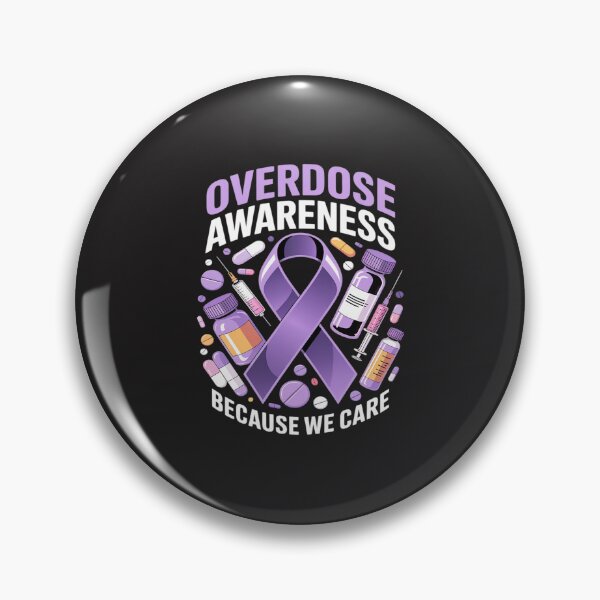 Item preview, Overdose Awareness Day I Wear Purple Ribbon 3 designed and sold by katherintration.