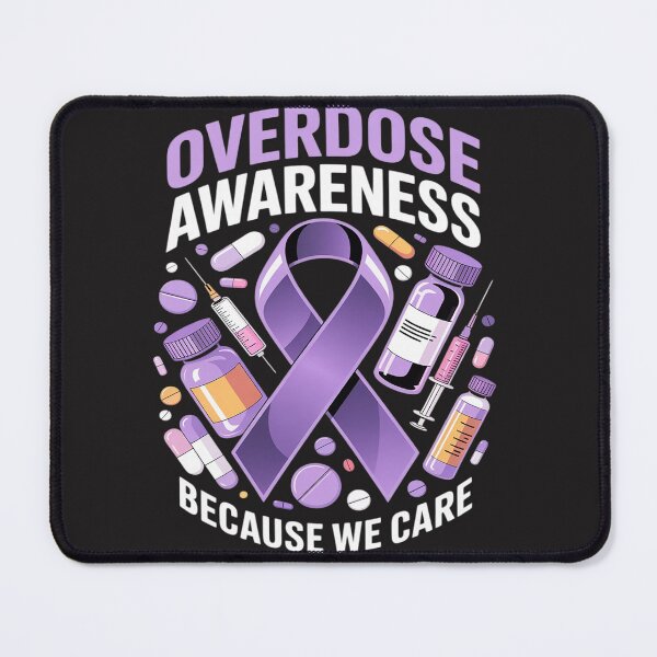 Item preview, Overdose Awareness Day I Wear Purple Ribbon 3 designed and sold by katherintration.