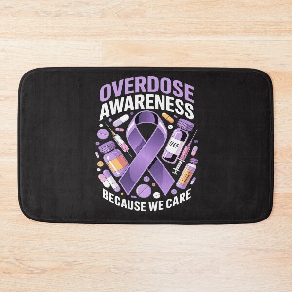 Item preview, Overdose Awareness Day I Wear Purple Ribbon 3 designed and sold by katherintration.