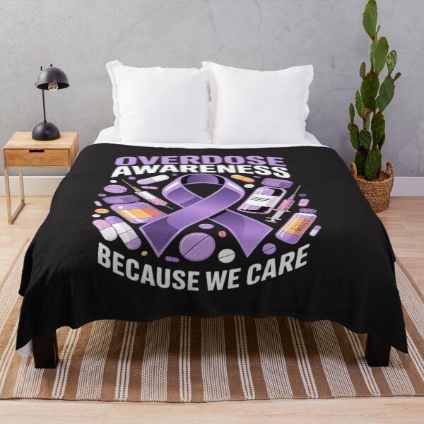Item preview, Overdose Awareness Day I Wear Purple Ribbon 3 designed and sold by katherintration.