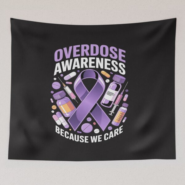 Item preview, Overdose Awareness Day I Wear Purple Ribbon 3 designed and sold by katherintration.