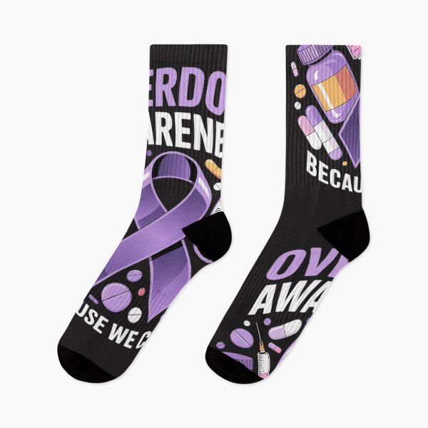 Item preview, Overdose Awareness Day I Wear Purple Ribbon 3 designed and sold by katherintration.