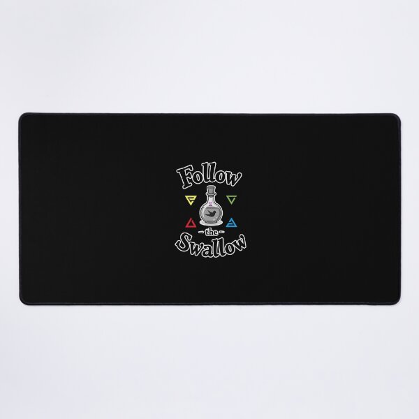 Item preview, Swallow Witcher Potions and Signs RPG Gaming Humor – Geralt and Ciri Gamer Funny Quote Design (version 2 - in black) designed and sold by SlightlyUnreal.