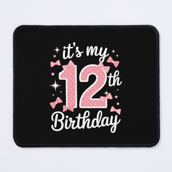 Item preview, 12th Birthday Twelve Year Old Girl Bow designed and sold by CruelShadesSt.