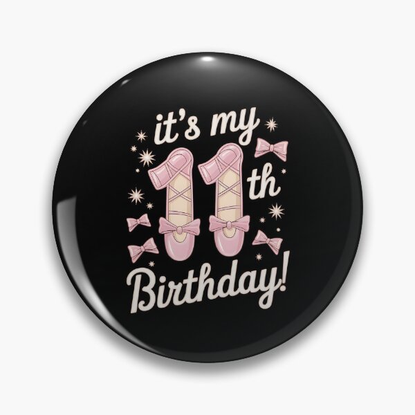 Item preview, 11th Birthday Eleven Year Old Girl Bow designed and sold by CruelShadesSt.