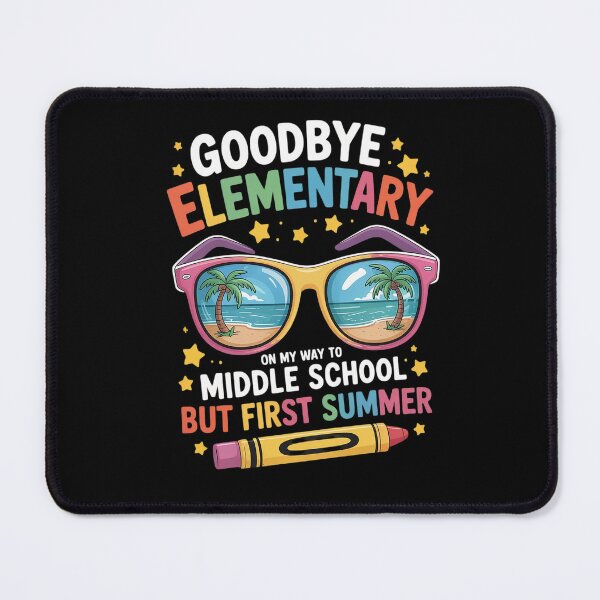 Item preview, Goodbye Elementary School Graduation To Middle 2026 Summer School designed and sold by catsdothingz.