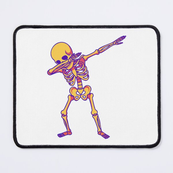 Item preview, Dabbing Skeleton Funny Halloween Meme Illustration designed and sold by Horrify.