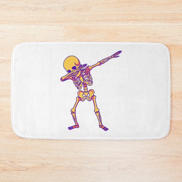 Item preview, Dabbing Skeleton Funny Halloween Meme Illustration designed and sold by Horrify.