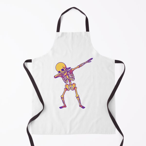 Item preview, Dabbing Skeleton Funny Halloween Meme Illustration designed and sold by Horrify.