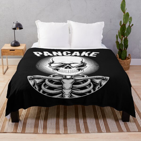 Item preview, Pancakes Skull - Creepy Skeleton Pancake Halloween Lover designed and sold by katherintration.