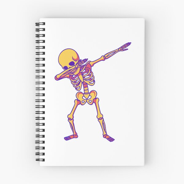Item preview, Dabbing Skeleton Funny Halloween Meme Illustration designed and sold by Horrify.