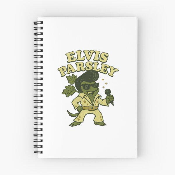 Item preview, Elvis Parsley Funny Food Pun – Herb Rock Star Design designed and sold by LaughLab Apparel.