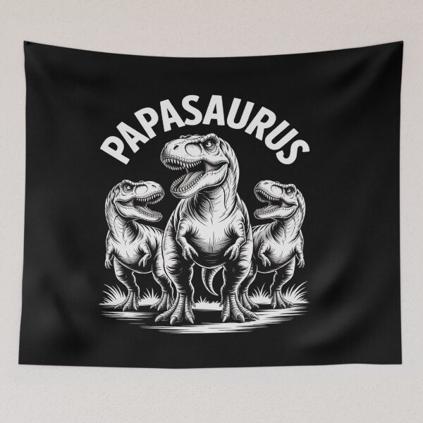 Item preview, Papasaurus Papa Dinosaur Grandpa Saurus Fathers Day] designed and sold by katherintration.