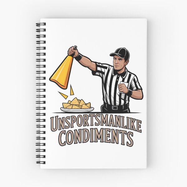 Item preview, Unsportsmanlike Condiments Football Pun designed and sold by DigitalDream11.