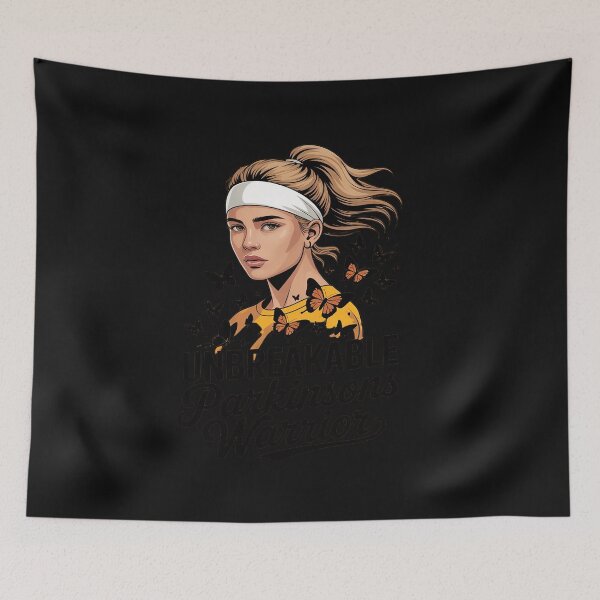 Item preview, Parkinsons Awareness Unbreakable Women Parkinsons designed and sold by katherintration.