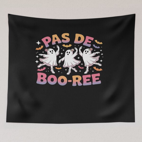 Item preview, Pas de BOO-rée Ghost Ballet Dancer Halloween Dance Teacher designed and sold by katherintration.