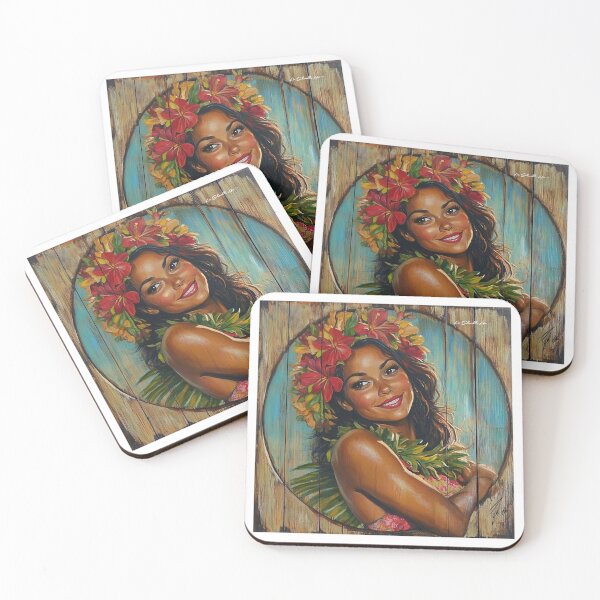 Aperçu de l'œuvre Hula Girl créée et vendue par LizsShop.