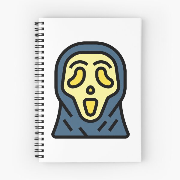 Item preview, Screaming Ghost Mask Minimal Horror Icon Design designed and sold by Horrify.