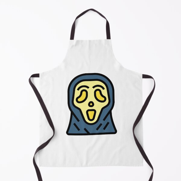 Item preview, Screaming Ghost Mask Minimal Horror Icon Design designed and sold by Horrify.