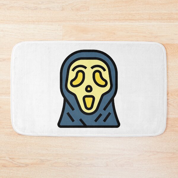Item preview, Screaming Ghost Mask Minimal Horror Icon Design designed and sold by Horrify.