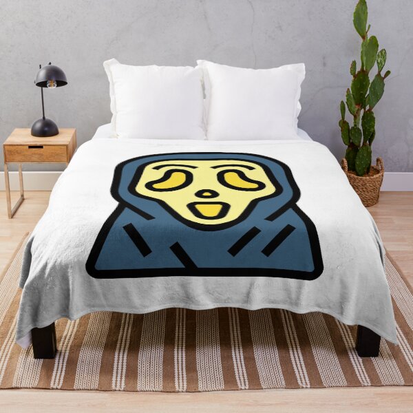 Item preview, Screaming Ghost Mask Minimal Horror Icon Design designed and sold by Horrify.