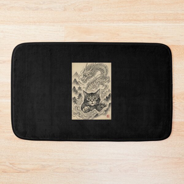 Item preview, Neko Ryu – The Cat Who Summoned the Dragon designed and sold by yaginoie.