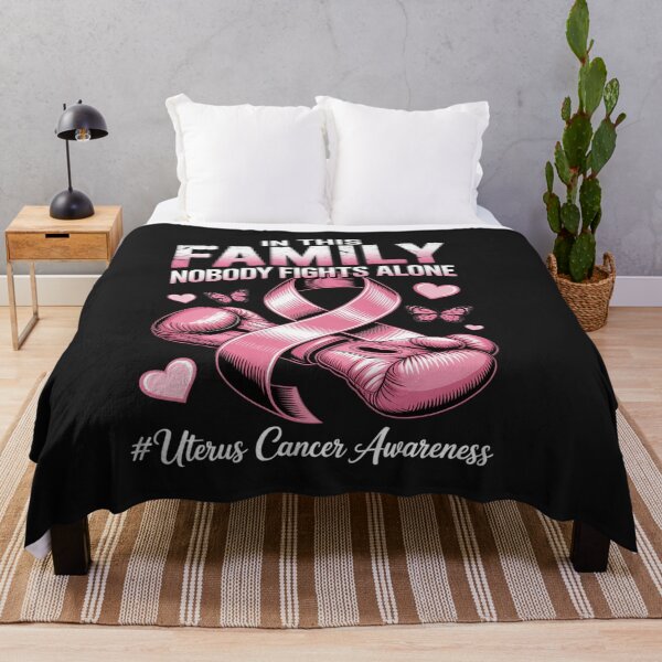 Item preview, Peach Ribbon Survivor Fighter Uterine Cancer Awareness designed and sold by katherintration.