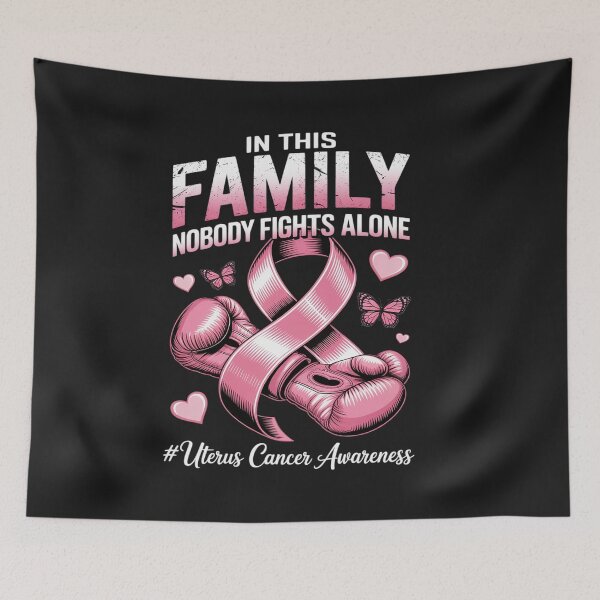 Item preview, Peach Ribbon Survivor Fighter Uterine Cancer Awareness designed and sold by katherintration.