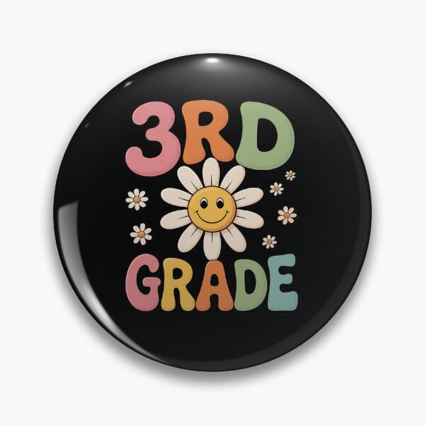 Item preview, Groovy 3rd Grade Back To School First Day of Third Grade  designed and sold by catsdothingz.