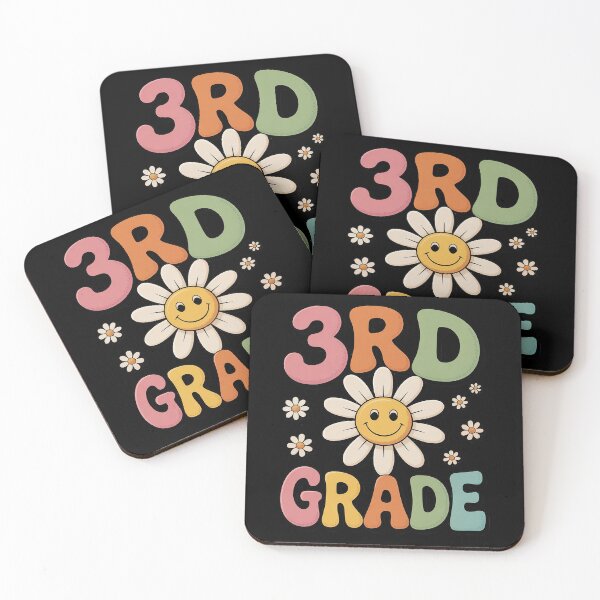 Item preview, Groovy 3rd Grade Back To School First Day of Third Grade  designed and sold by catsdothingz.