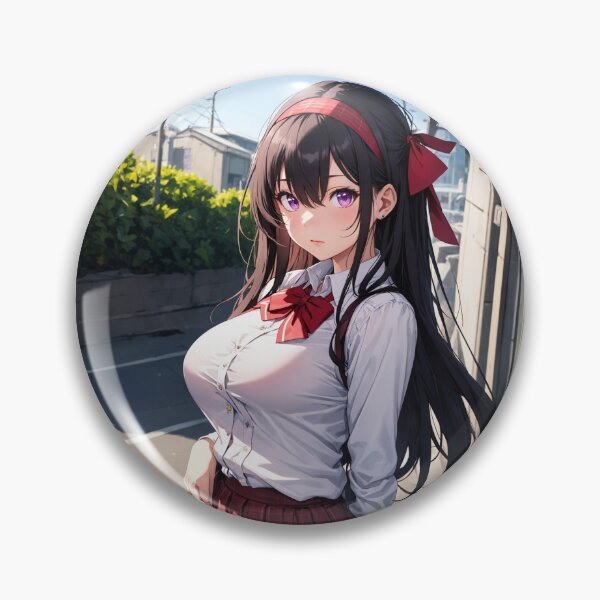 Item preview, Sawashiro Rina Roshutsu Kanojo Art - Estética urbana de chica anime atrevida designed and sold by iloveanimechibi.