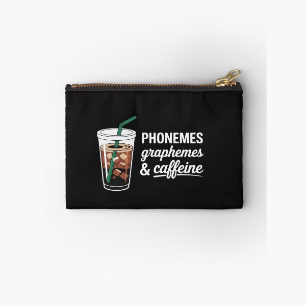 Item preview, Phonemes Graphemes and Caffeine Funny Reading Back to School designed and sold by katherintration.