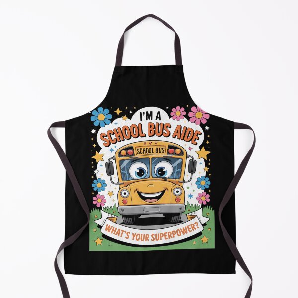 Item preview, I Am A School Bus Aide Funny Back to School designed and sold by catsdothingz.