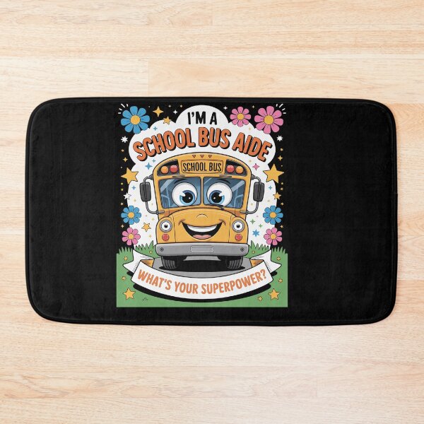 Item preview, I Am A School Bus Aide Funny Back to School designed and sold by catsdothingz.