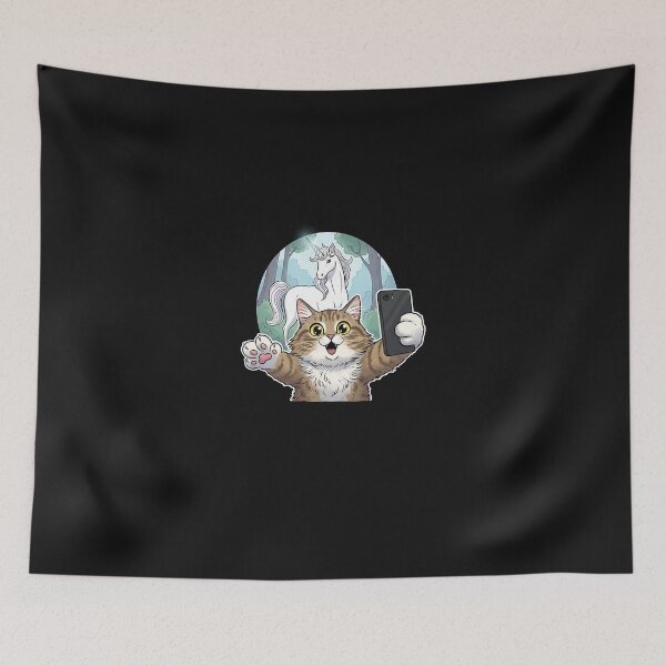 Item preview, OMG Unicorn! – Funny Cat Fantasy Meme designed and sold by yaginoie.