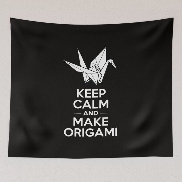 Item preview, Keep Calm And Origami Paper Folding designed and sold by silladive.