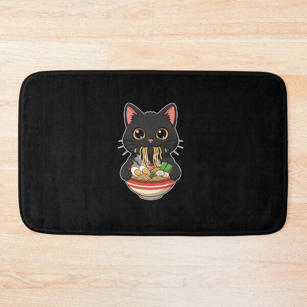 Item preview, Ramen Cat Slurp – Cute Japanese Noodle Lover designed and sold by yaginoie.