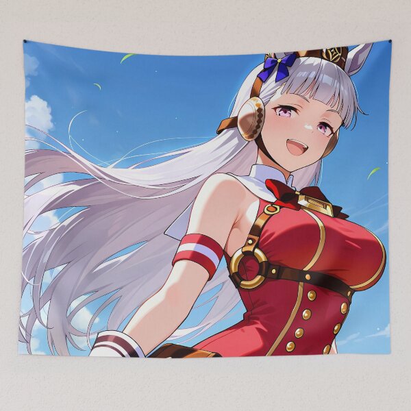 Item preview, Gold Ship Uma Musume Pretty Derby Dynamic Racing Red Outfit Waifu designed and sold by Tokyonomad.