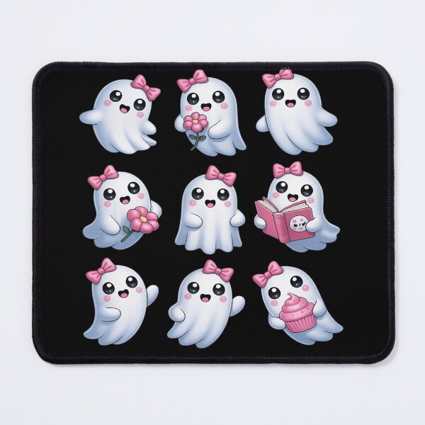 Item preview, Pink Coquette Bow Cute Ghost Halloween Spooky Season designed and sold by LegendsArt75.